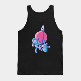 Spacecat Duo & Planet Freind Tank Top